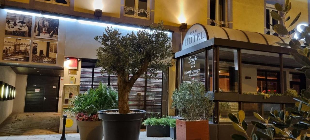 Logis Hotel Schaeffer- Restaurant Le Saint Georges Serrières-en-Chautagne Extérieur photo