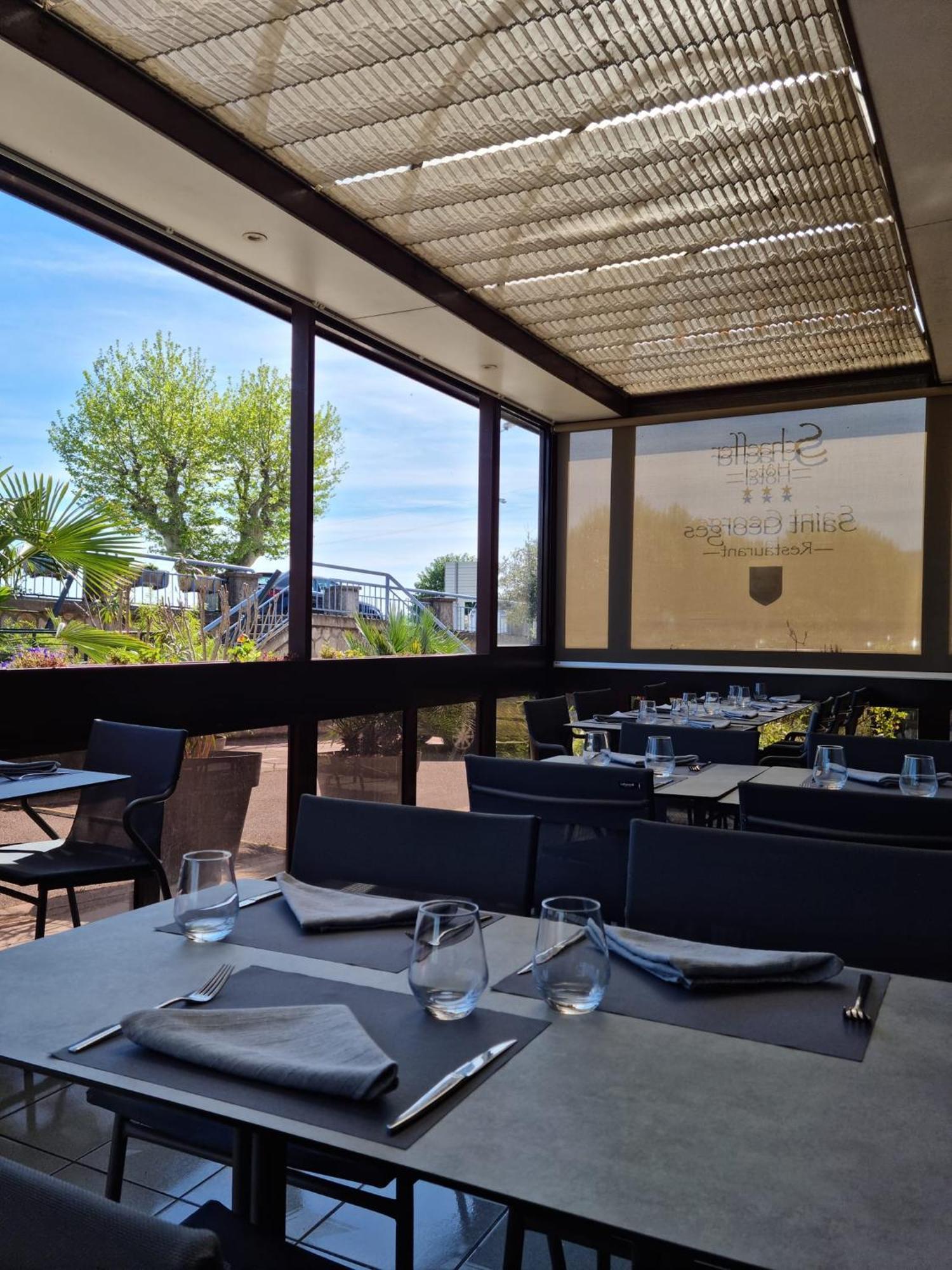 Logis Hotel Schaeffer- Restaurant Le Saint Georges Serrières-en-Chautagne Extérieur photo
